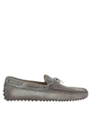 Tod's Loafers In Grey