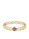 BRUMANI 18KT ROSE GOLD BAOBÁ DIAMOND, QUARTZ AND SAPPHIRE BRACELET