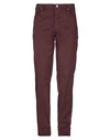 Brunello Cucinelli Men's Five-pocket Pants In Maroon
