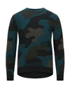 Grey Daniele Alessandrini Sweater In Deep Jade