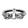 GUCCI GUCCI SILVER GARDEN TIGER BRACELET