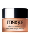 CLINIQUE WOMEN'S ALL ABOUT EYES RICH EYE CREAM,412273752867