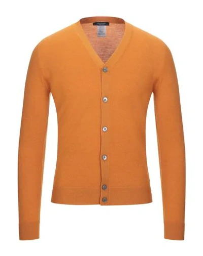 Gran Sasso Cardigan In Ocher