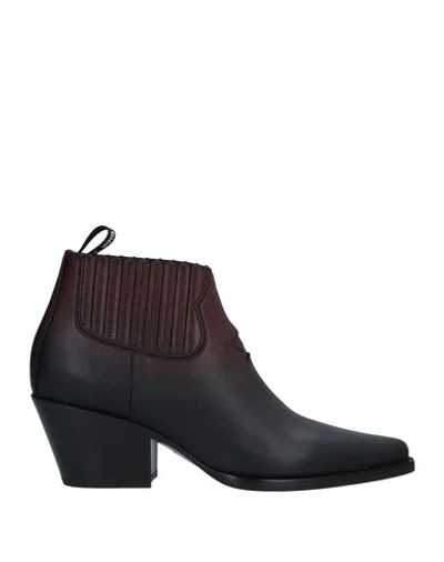 Dior Ankle Boots In Black