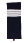 THOM BROWNE 4-BAR STRIPE SCARF