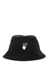 OFF-WHITE PRINTED BUCKET HAT