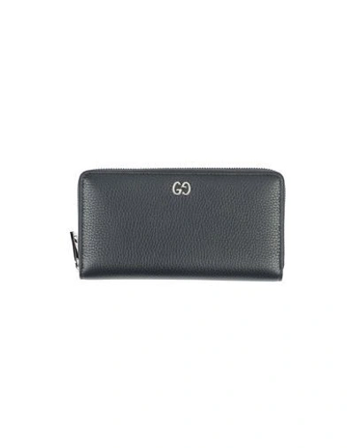 Gucci Wallet In Dark Blue