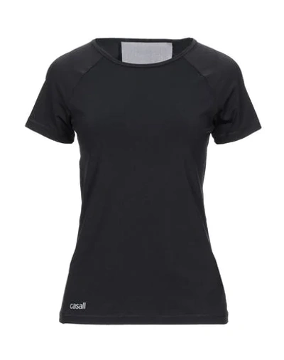 Casall T-shirts In Black