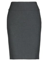 Peserico Knee Length Skirts In Lead