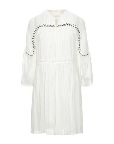 Chloé Short Dresses In White