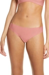 Commando Butter Stretch-modal Thong In Sunset