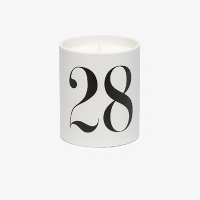L'objet Manounia No. 28 Candle (350g) In White