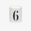 L'objet Jasmin D'inde No. 6 Candle In White