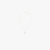 MATEO 14K YELLOW GOLD S PEARL CRYSTAL NECKLACE,SIN01S14640177