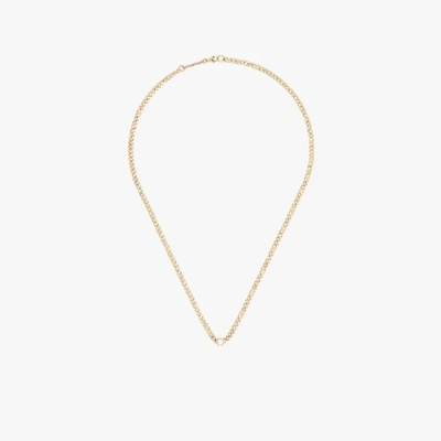 Zoë Chicco 14k Yellow Gold Curb Chain Diamond Necklace
