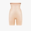 Spanx High-waisted Skinny Shaping Shorts In Neutrals