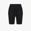 Spanx Black Suit Your Fancy Booty Booster Mid-thigh Shorts In Black