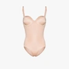 Spanx Neutral Suit Your Fancy Strapless Bodysuit In Neutrals