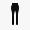 Rick Owens Black Austin Tapered Trousers In Black