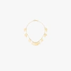 ISABEL MARANT GOLD TONE LEAF CHAIN NECKLACE,RC019220A005B15095441