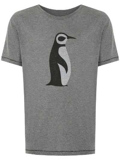 Osklen Light Eco Pinguim T-shirt In Grey