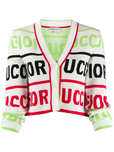 Fiorucci Cropped-cardigan In White