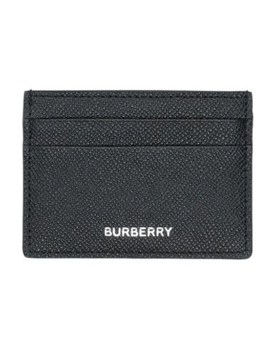 Burberry Document Holder In Black