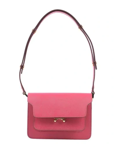 Marni Shoulder Bag In Fuchsia