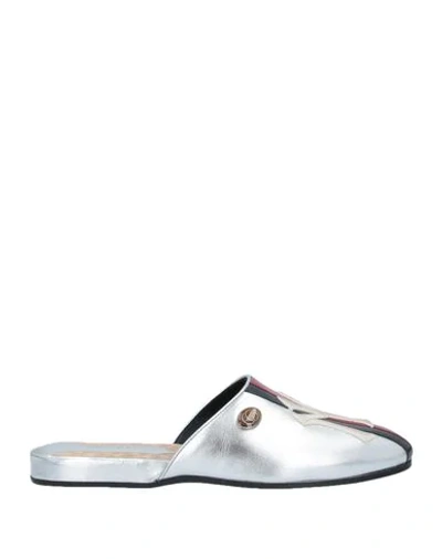 Gucci Mules And Clogs In Silver