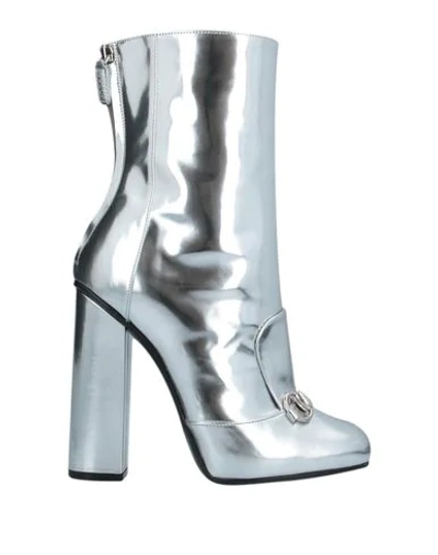 Gucci Ankle Boot In Silver