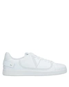 Valentino Backnet Sneakers In White