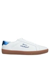 Saint Laurent Low Top Sneaker In White