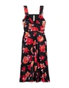 Marni Midi Dresses In Black
