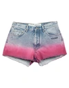 OFF-WHITE OFF-WHITE WOMAN DENIM SHORTS BLUE SIZE 29 COTTON,42804090IL 7