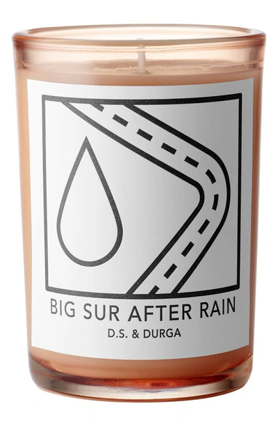 D.S. & DURGA BIG SUR AFTER RAIN SCENTED CANDLE,DC167W/BSAR