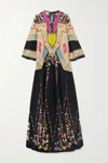 ETRO PRINTED SILK-CREPON GOWN