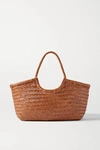 DRAGON DIFFUSION NANTUCKET LARGE WOVEN LEATHER TOTE