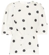 GANNI POLKA-DOT TOP,P00481850