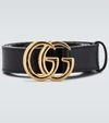 GUCCI GG MARMONT LEATHER BELT,P00491552