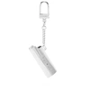 Ambush Logo Lighter Case Key Chain Keyrings In Silver