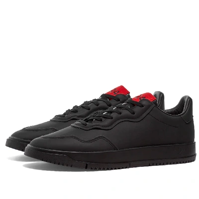 Adidas Consortium 424 Sc Premiere Leather Sneakers In Black