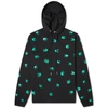 MCQ BY ALEXANDER MCQUEEN McQ Swallow All Over Embroidered Swallow Hoody