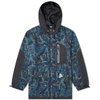 AND WANDER And Wander Printed Vent Hooded Jacket