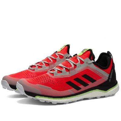 Adidas Terrex Agravic Flow In Red