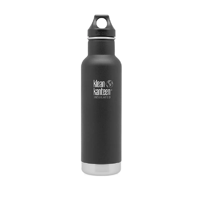 Klean Kanteen Vacuum Insulated Loop Bottle In Black