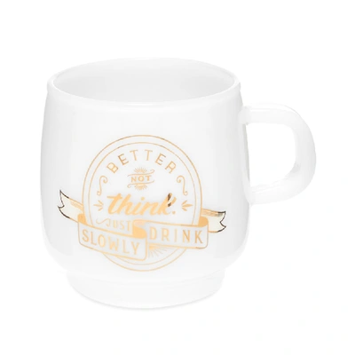 Kinto Sign Paint Mug In White