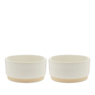 Frama Medium Otto Bowl - Set Of 2 In White