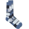 ANONYMOUS ISM Anonymous Ism Patchwork Crew Sock