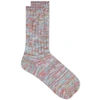 ANONYMOUS ISM Anonymous Ism 5 Colour Mix Crew Sock