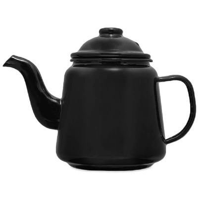 Falcon Enamelware Tea Pot In Black